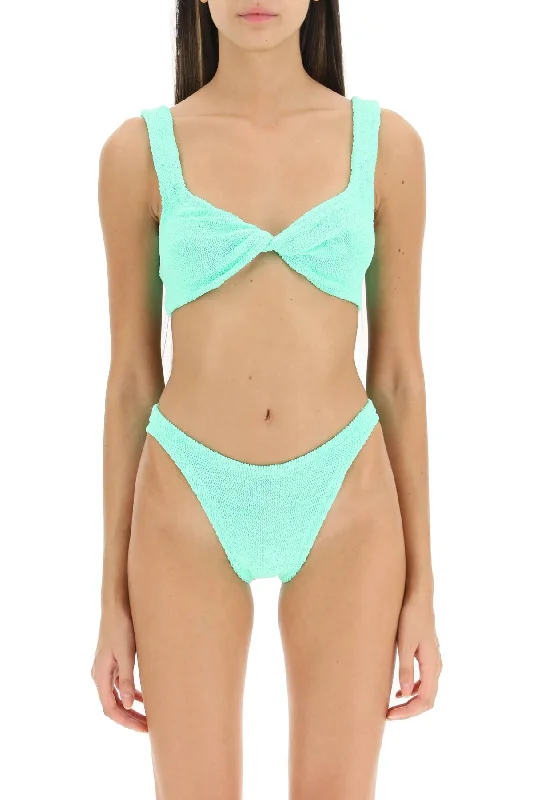 High-waisted bikini for women with flattering cut and vintage-inspired design -juno bikini set