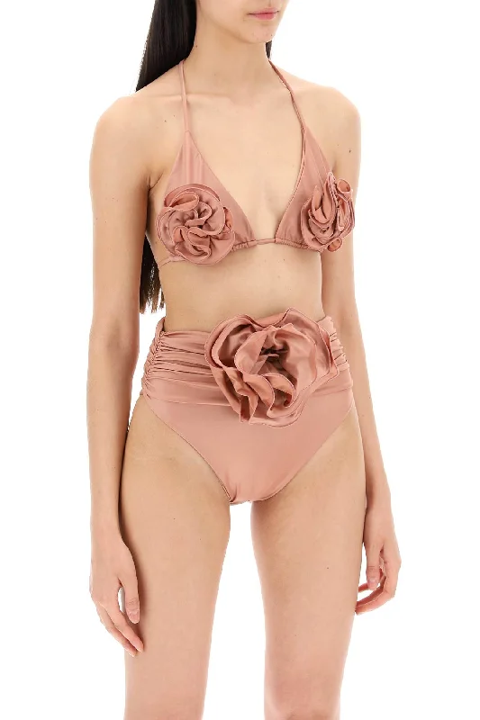 Full coverage bikini for women with modest fit and comfortable fabric for all-day wear -floral print bikini