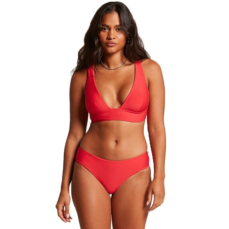 Swimsuit bikini for women with built-in bra for extra support and coverage -Simply Seamless Skimpy Bikini Bottom