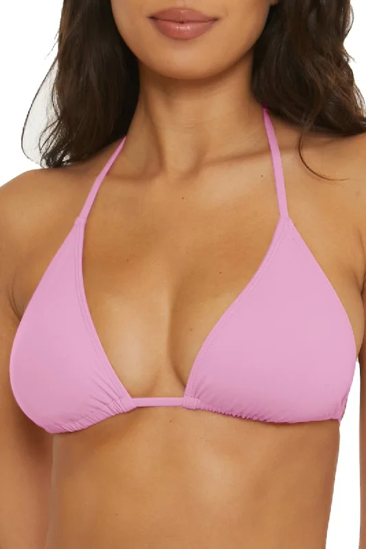 Bandeau bikini for women with soft, strapless design for a seamless tan -BCA TRIANGLE BIKINI TOP