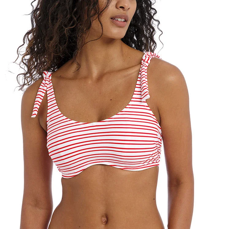 Durable swim sets for long-lasting water fun -Freya Swimwear New Shores Chili Red Bralette Bikini Top 202514