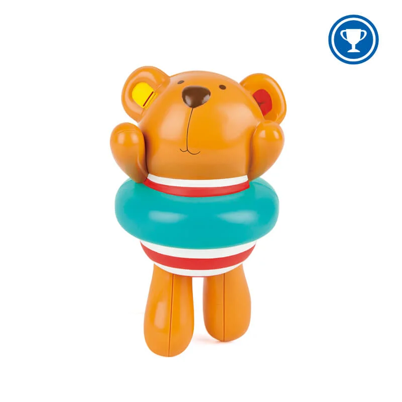 Linen One-Pieces for Breathable -Swimmer Teddy Wind-Up  Bath Toy