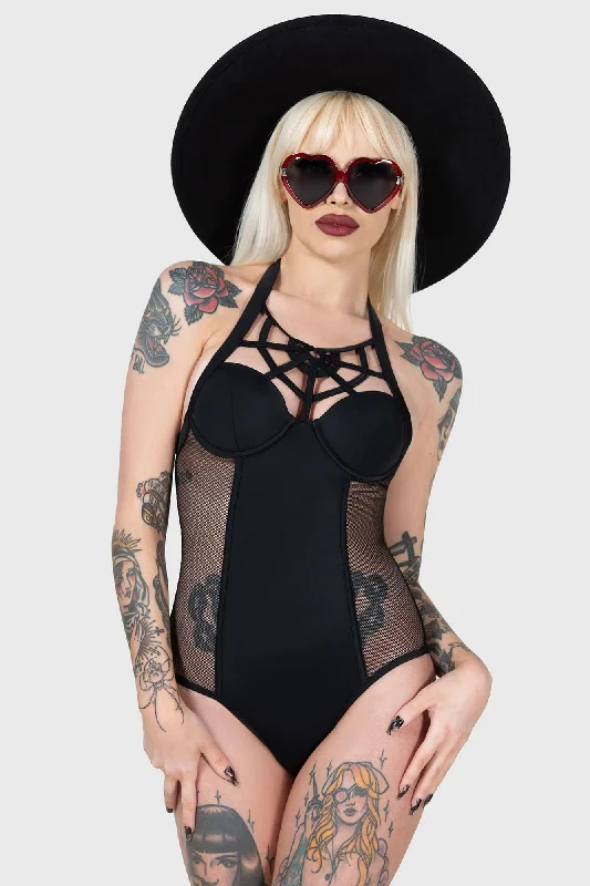 Contemporary One-Pieces for Fashion -Abyssal Swimsuit - Resurrect