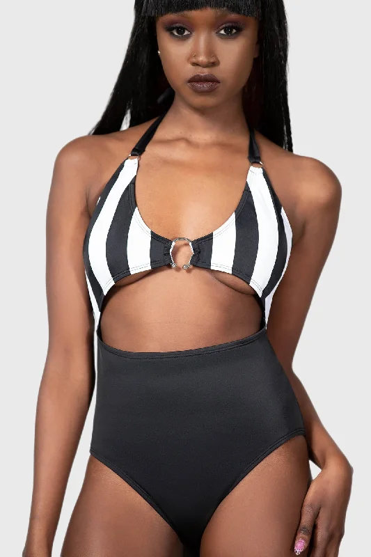 Printed One-Pieces with Patterns -Pollienar Swimsuit