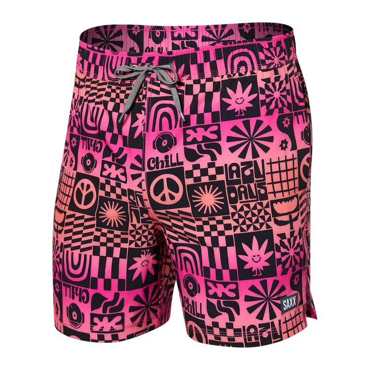 Polyester One-Pieces for Easy -Men's Oh Buoy Stretch Volley Swim Short