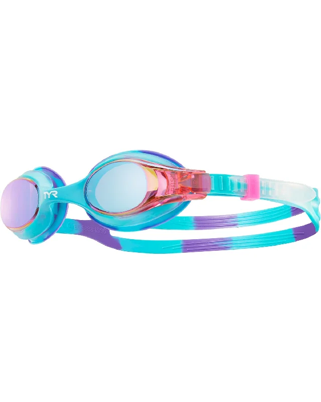 Lingerie One-Pieces for Intimate -Kids' Mirrored Swimple Tie Dye Goggles - 547