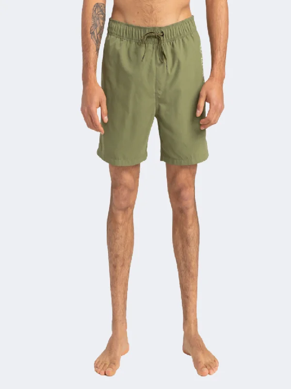 Wrap One-Pieces for Versatile -Billabong All Day Heritage Layback Men Beach Swim Short Jungle