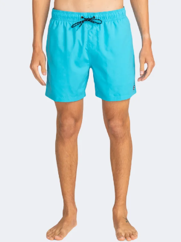 Maxi One-Pieces for Graceful -Billabong All Day Layback Men Beach Swim Short Cyan Blue