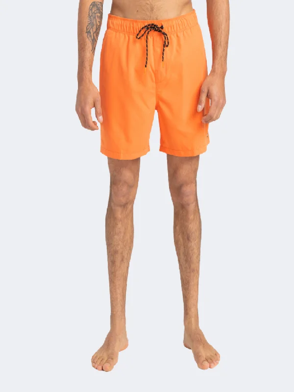 Peplum One-Pieces for Feminine -Billabong All Day Layback Men Beach Swim Short Orange