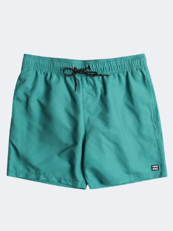 Capri One-Pieces for Playful -Billabong All Day Layback Men Beach Swim Short Sea Green