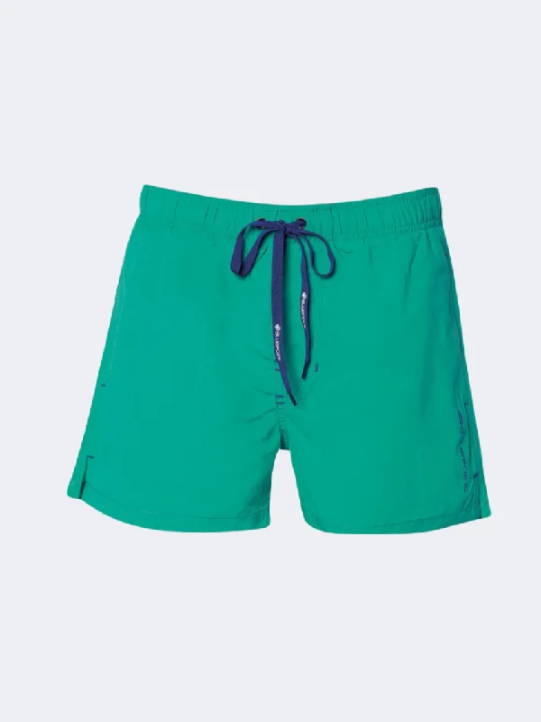 Hiking One-Pieces for Trails -Blue Point Men Beach Swim Short Green