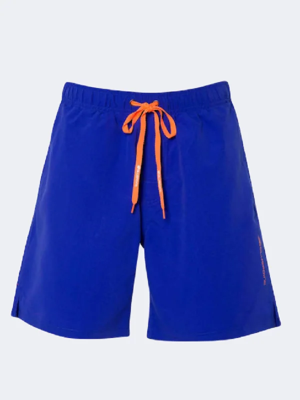 Silk One-Pieces for Luxurious -Blue Point Men Beach Swim Short Royal Blue