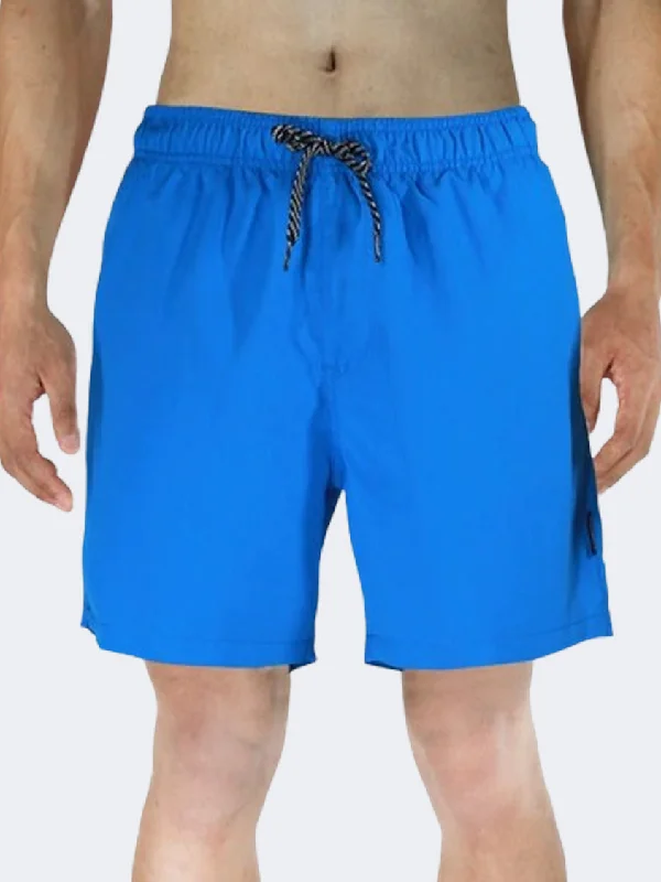 Wool One-Pieces for Warmth -Islandhaze Barbados Men Beach Swim Short Royal Blue