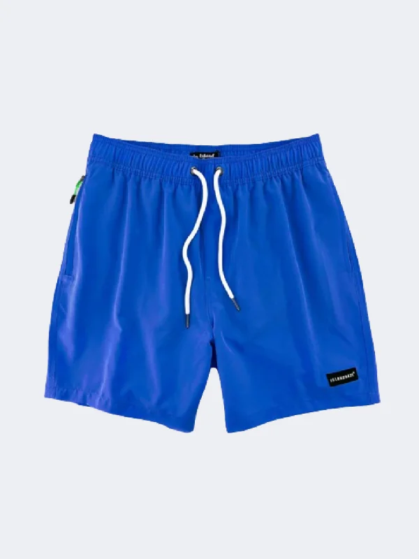 Denim One-Pieces for Durable -Islandhaze Lavanna Men Beach Swim Short Royal Blue