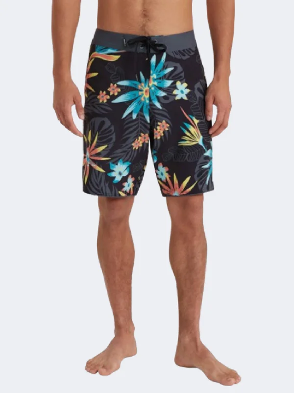 Celtic One-Pieces with Knotwork -ONeill Mysto Scallop 20 Inch Men Beach Swim Short Black Mysto Scallop