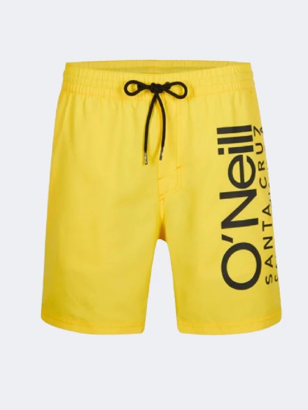 Cocktail One-Pieces for Event -ONeill Original Cali 16 Inch Men Beach Swim Short Dandelion