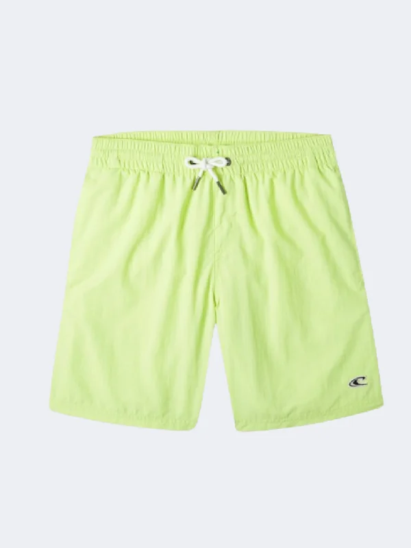 Party One-Pieces for Night Out -ONeill Vert 14 Inch Boys Beach Swim Short Sunny Lime