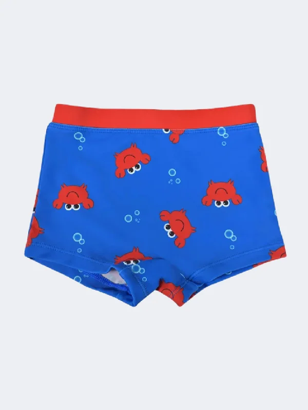 Open-Back One-Pieces for Sexy -Stamion Crabs Boys Beach Swim Short Blue/Red