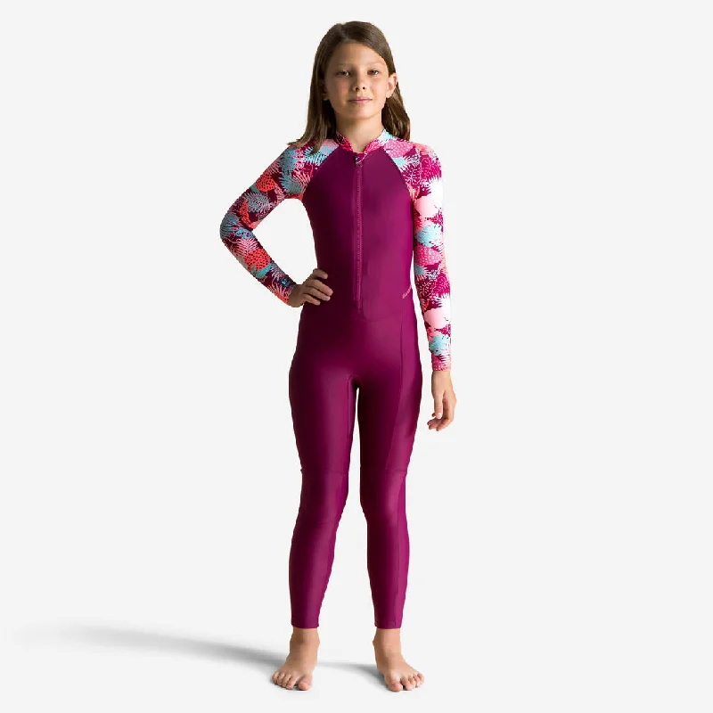 Abstract One-Pieces for Creativity -Swimming wetsuit - Purple