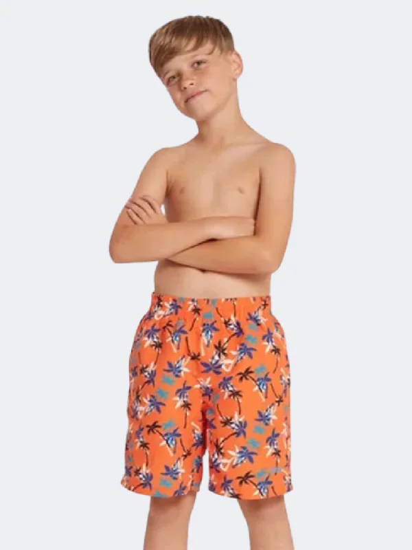 Nursing One-Pieces for Mothers -Zoggs Heyday Boys Swim Short Orange/Blue