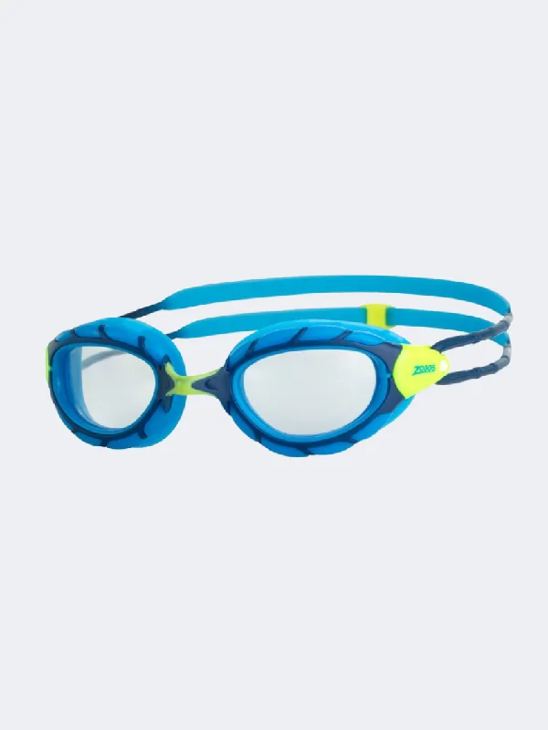 Formal One-Pieces for Occasion -Zoggs Predator Kids Swim Goggles Blue/Lime/Clear